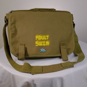 Adult Swim Messenger Bag Rick & Morty Pin + More!